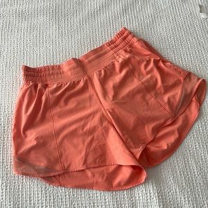 Lululemon Hotty Hot Workout Shorts 4” High Rise